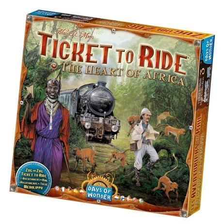 Les Aventuriers du Rail - Ticket To Ride Au coeur de l'Afrique_Jeu - de - société