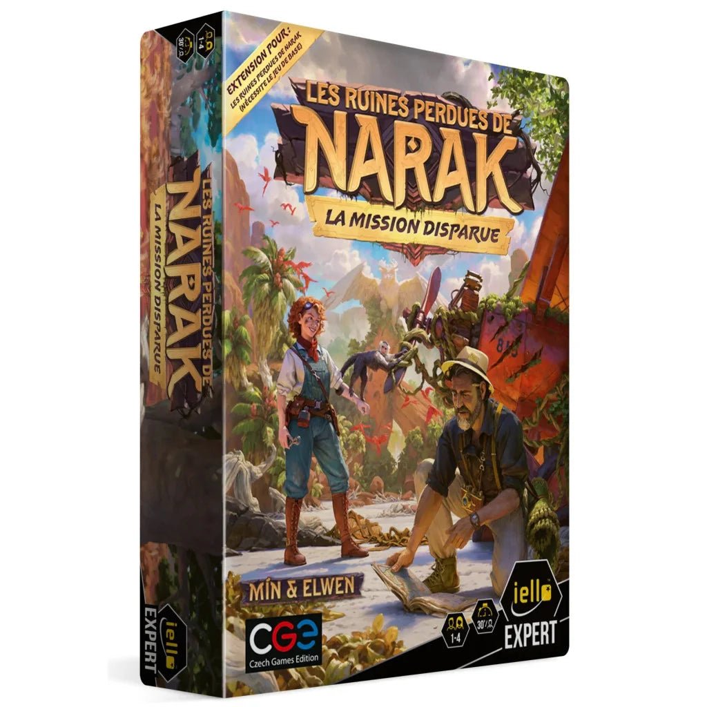 Les Ruines Perdues de Narak : La mission disparue (Ext2)_Jeu-de-société