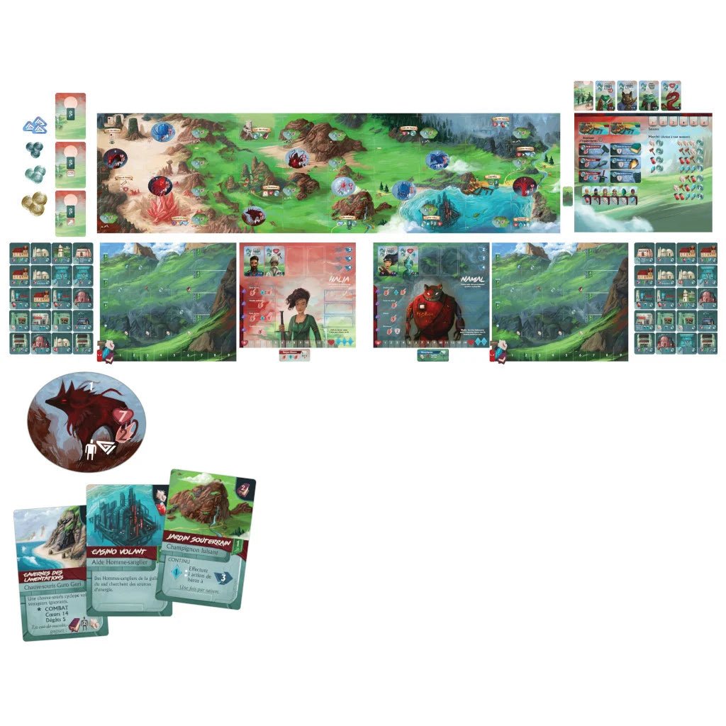 Now or Never - Les Royaumes du Passé_Jeu-de-société