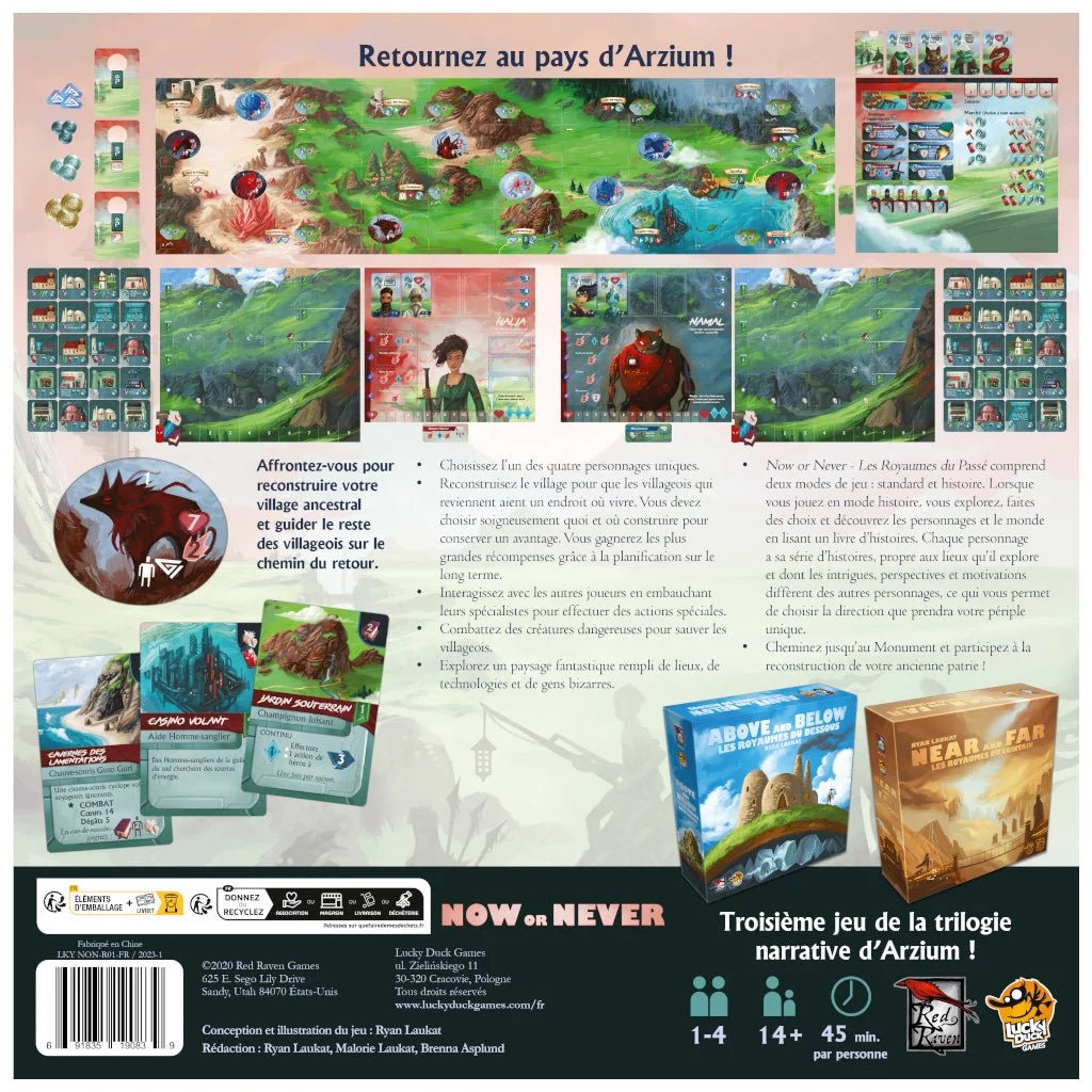 Now or Never - Les Royaumes du Passé_Jeu-de-société