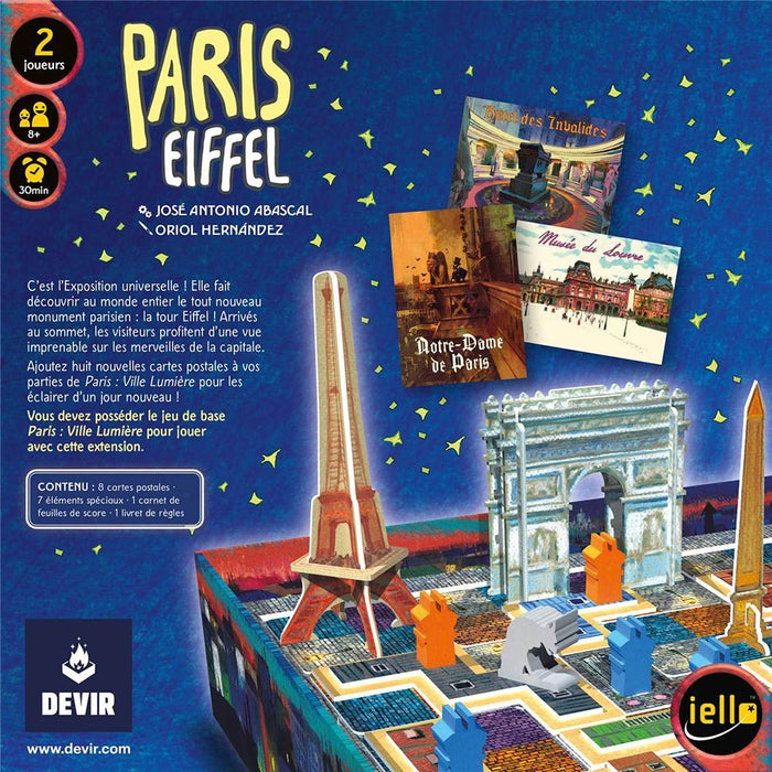 Paris - Ville Lumière : Eiffel_Jeu-de-société