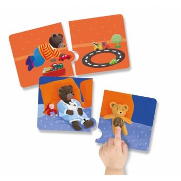 Petit Ours Brun - Mon Premier Puzzle à Toucher : Les Jouets_Jeu - de - société