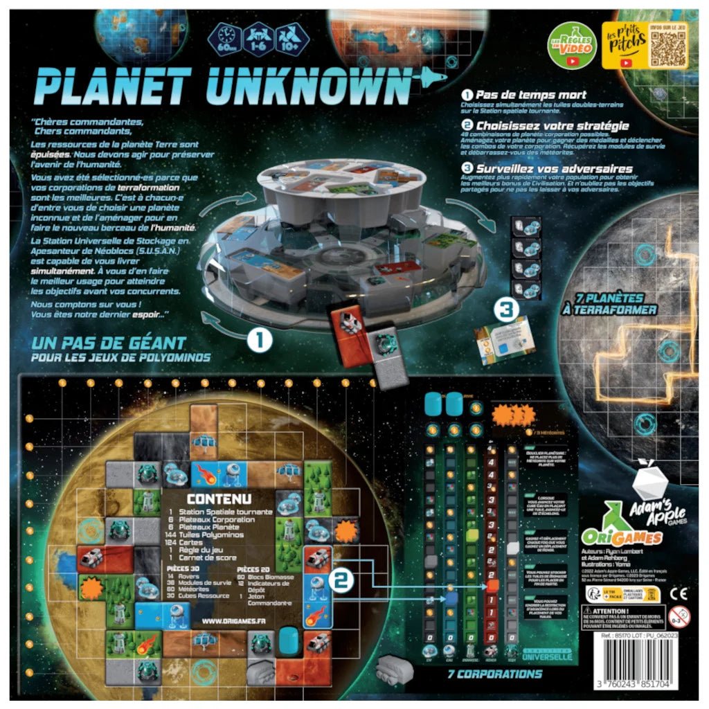 Planet Unknown_Jeu-de-société