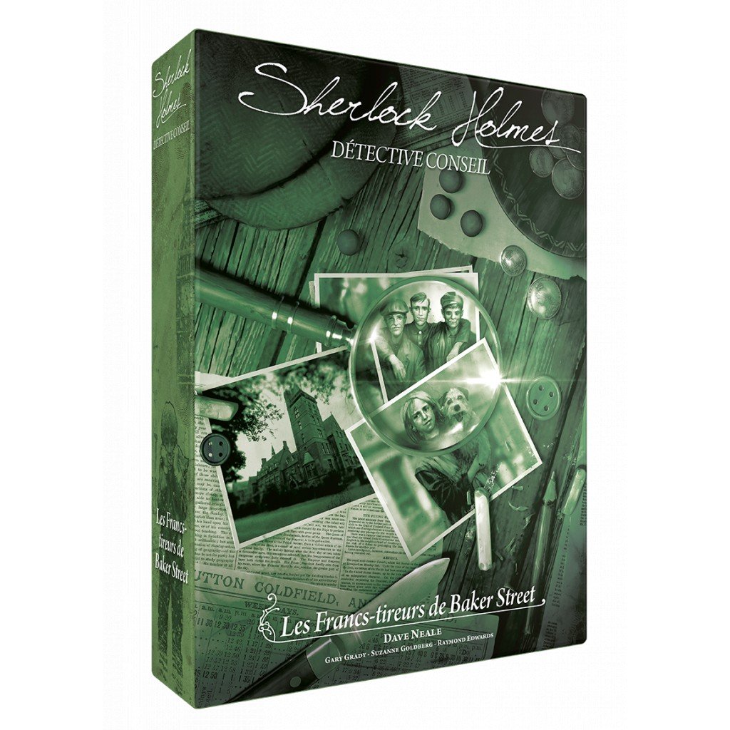 Sherlock Holmes Détective Conseil : Les Francs - tireurs de Baker Street_Jeu - de - société