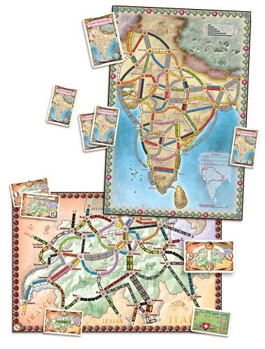 Ticket to Ride - Inde & Suisse_Jeu - de - société
