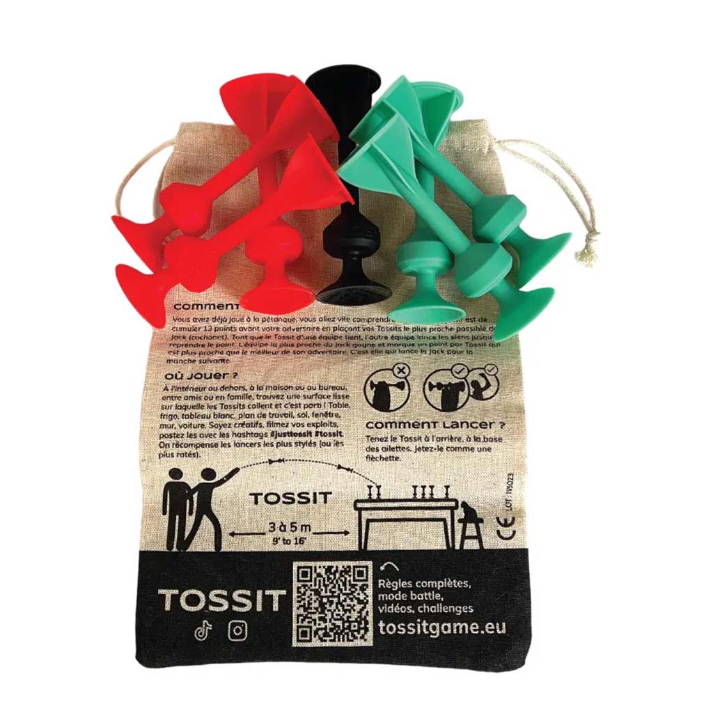 Tossit : Rouge-cyan_Jeu-de-société