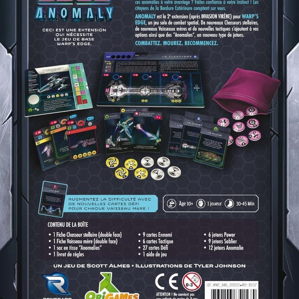 Warp's Edge - Ext. Anomaly_Jeu-de-société