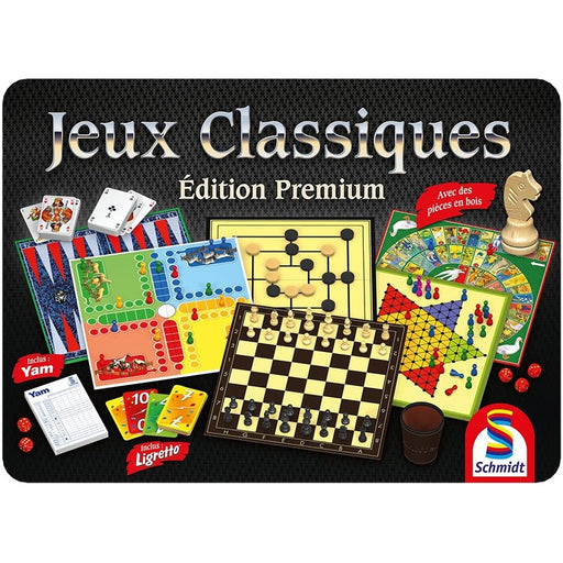 Jeux Classiques Edition Premium ( Boite Métal )_Jeu-de-société