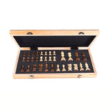 Jeux d'échecs en bois coffret pliable - 30 cm_Jeu-de-société