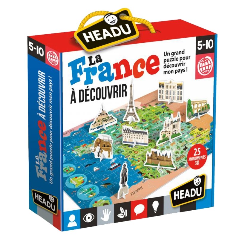 La France A Découvrir - Un Grand Puzzle_Jeu-de-société