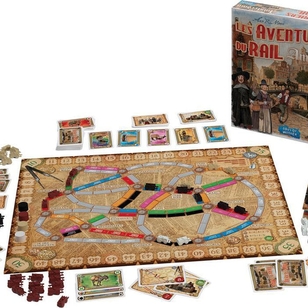 Les Aventuriers Du Rail Amsterdam_Jeu-de-société
