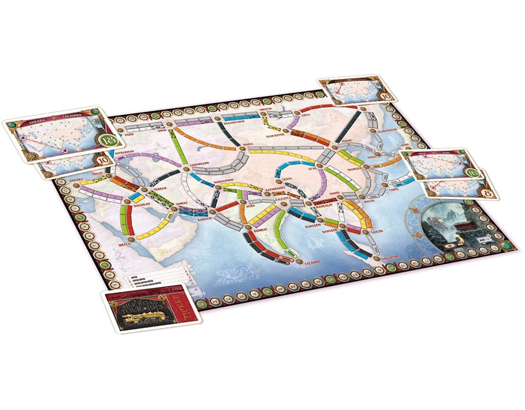 Les Aventuriers du Rail - Asie_Jeu-de-société