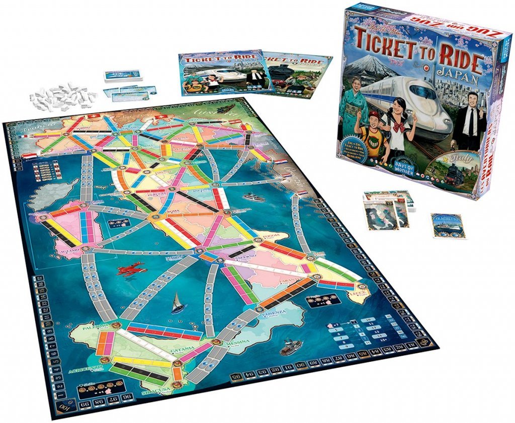 Les Aventuriers du Rail - Japon & Italie_Jeu-de-société