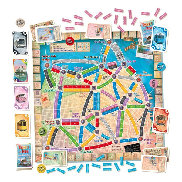 Les Aventuriers du Rail - San Francisco_Jeu-de-société
