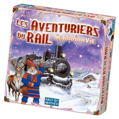 Les Aventuriers Du Rail - Scandinavie_Jeu-de-société
