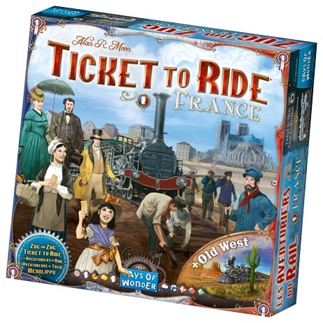 Les Aventuriers Du Rail - Ticket To Ride France_Jeu-de-société