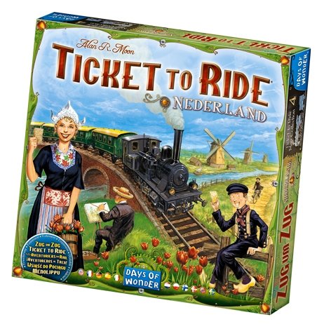 Les Aventuriers Du Rail - Ticket To Ride Pays Bas_Jeu-de-société