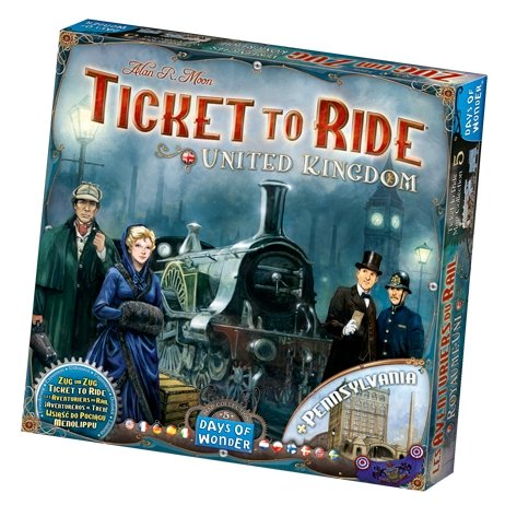 Les Aventuriers Du Rail - Ticket To Ride Royaume Uni_Jeu-de-société