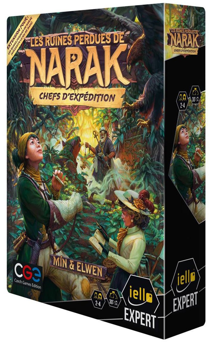 Les Ruines Perdues De Narak : Chefs d'Expédition_Jeu-de-société