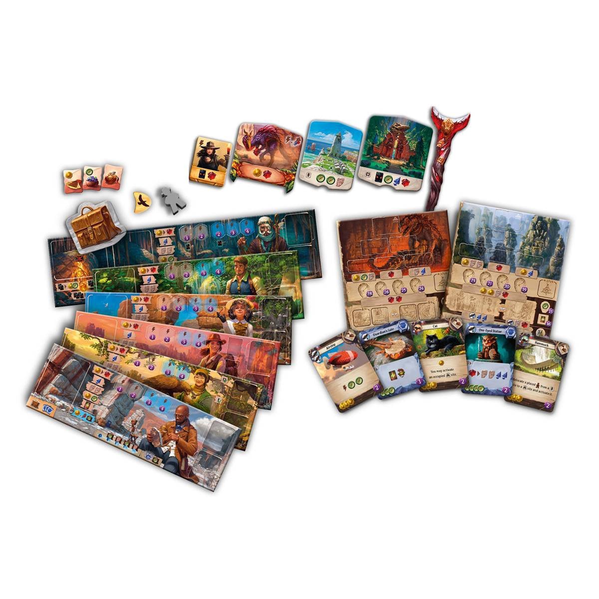 Les Ruines Perdues De Narak : Chefs d'Expédition_Jeu-de-société