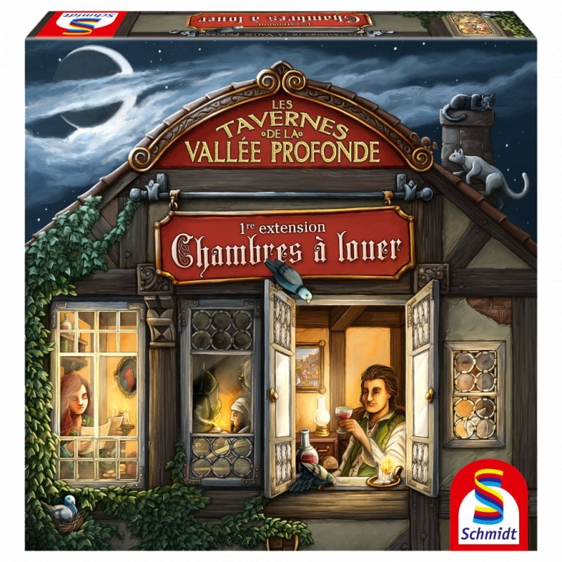Les Tavernes de la Vallée Profonde - Chambres à Louer_Jeu-de-société