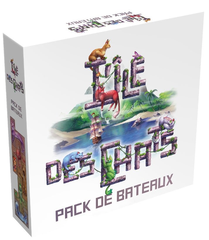 L'Île des Chats - Pack de bateaux_Jeu-de-société