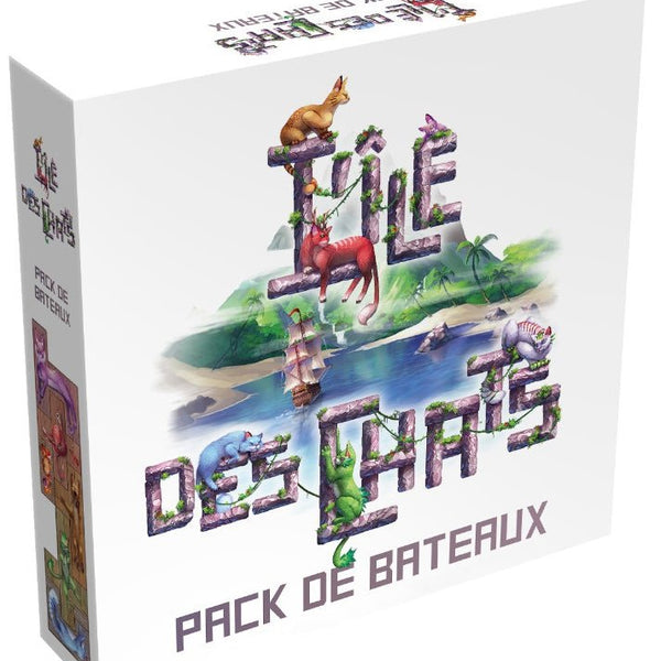 L'Île des Chats - Pack de bateaux_Jeu-de-société