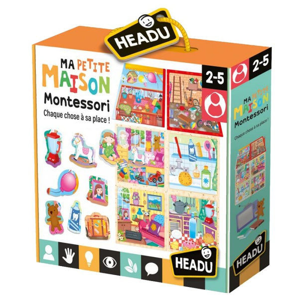 Ma Petite Maison Montessori: Chaque chose à sa place !_Jeu-de-société