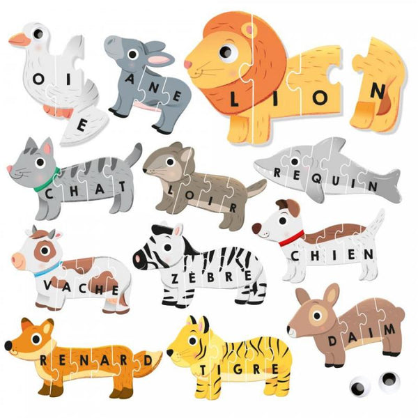 Mes Premiers Mots: Assemble les animaux_Jeu-de-société
