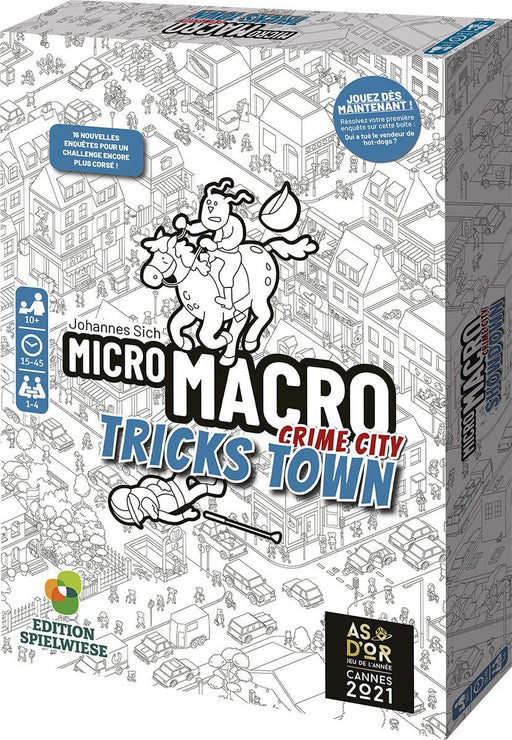 MicroMacro : Crime City - Tricks Town_Jeu-de-société