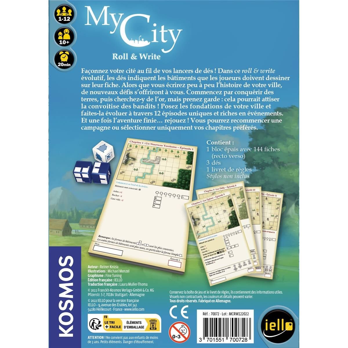 My City - Roll & Write_Jeu-de-société