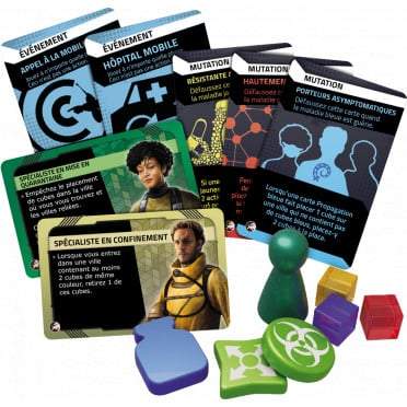 Pandemic Zone Rouge - Europe_Jeu-de-société