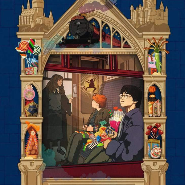 Puzzle - 1000p : Harry En Route Vers Poudlard_Jeu-de-société