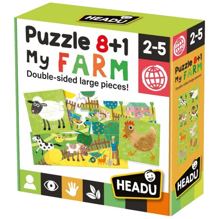 Puzzle 8 + 1 My Farm_Jeu-de-société