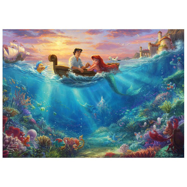 Puzzle Disney - 500pcs : Arielle_Jeu-de-société