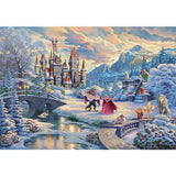 Puzzle Disney - La Belle Et La Bête : Enchantement Hivernal_Jeu-de-société