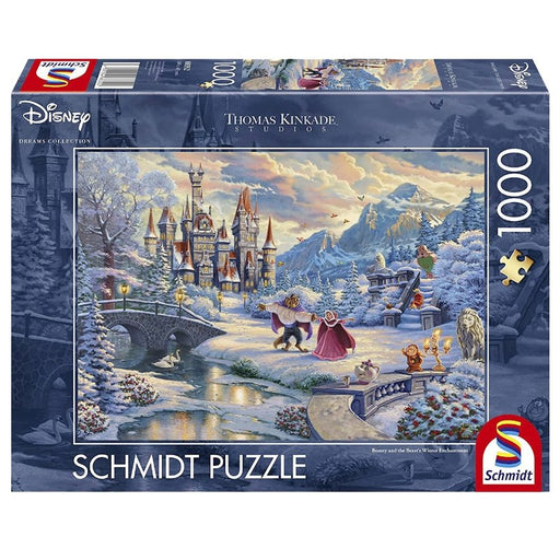 Puzzle Disney - La Belle Et La Bête : Enchantement Hivernal_Jeu-de-société