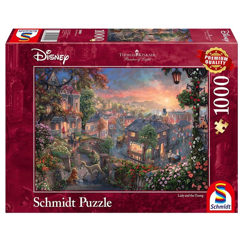 Puzzle Disney - La Belle Et Le Clochard_Jeu-de-société