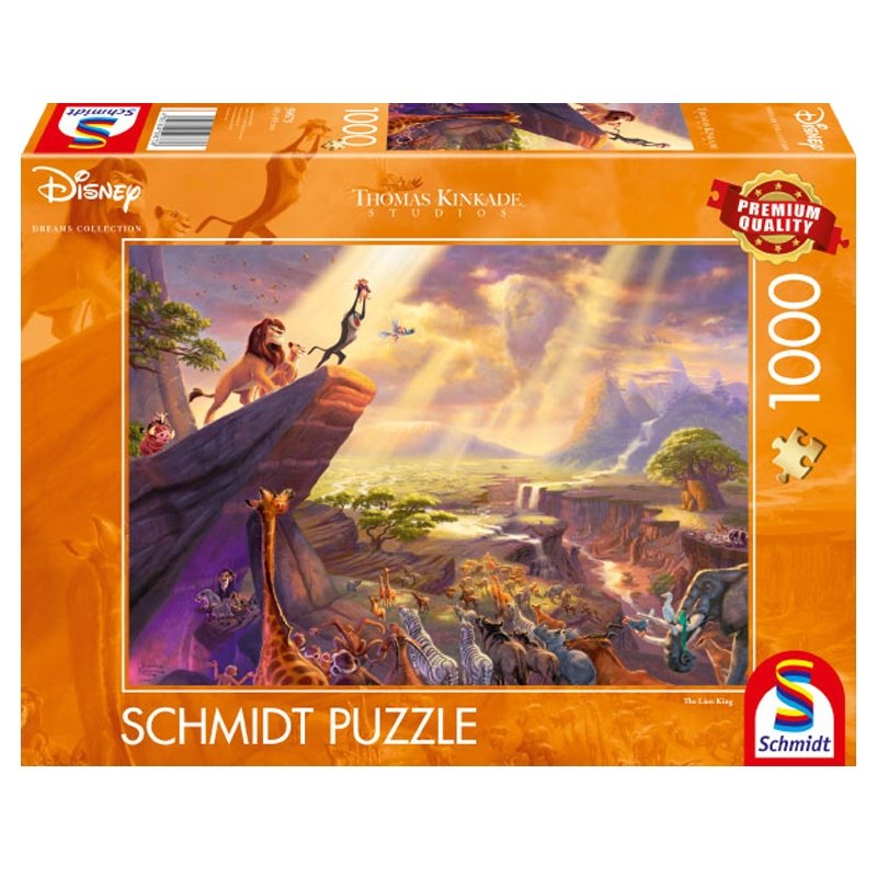 Puzzle Disney - Le Roi Lion - Jeu de Société - L'Atelier des Jeux