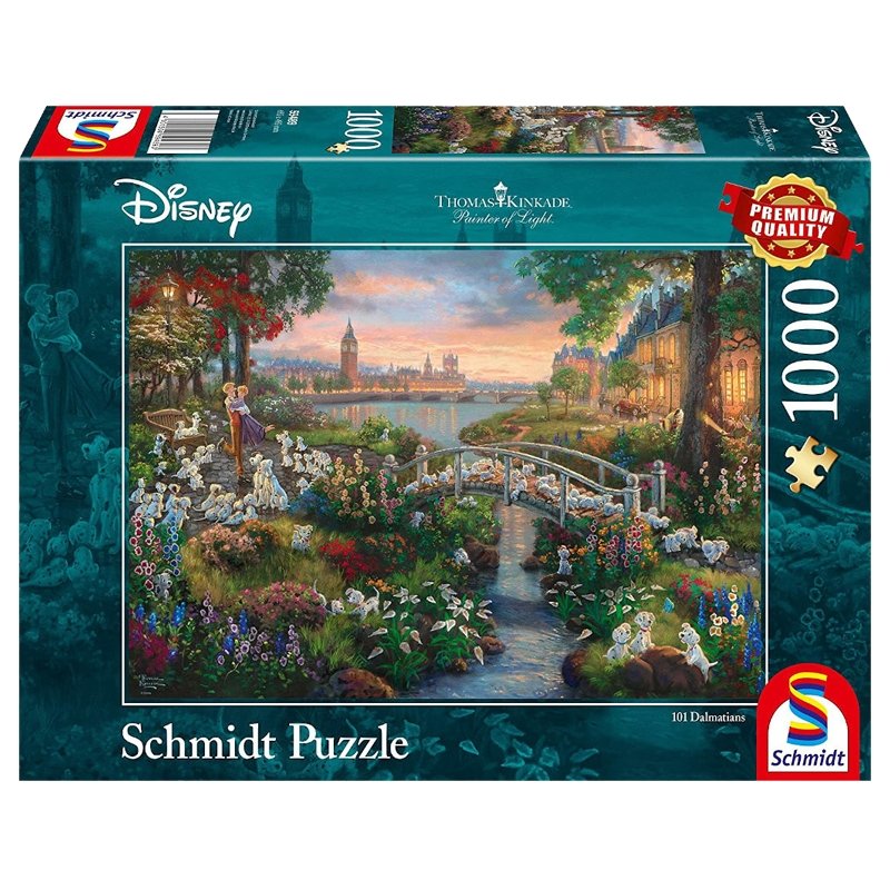 Puzzle Disney Les 101 Dalmatiens Jeu de Société L'Atelier des Jeux