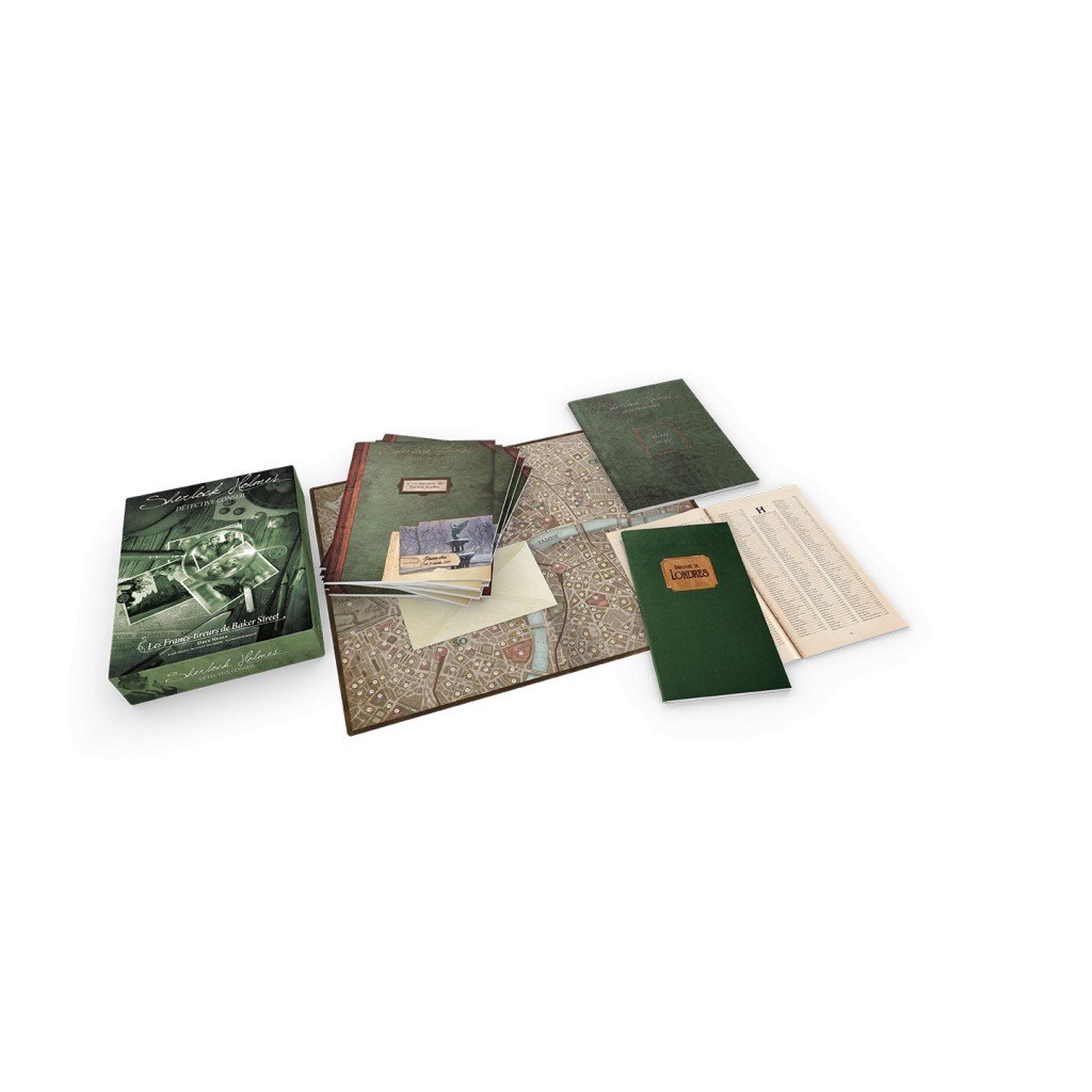 Sherlock Holmes Détective Conseil : Les Francs-tireurs de Baker Street_Jeu-de-société