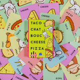 Taco Chat Bouc Cheese Pizza_Jeu-de-société