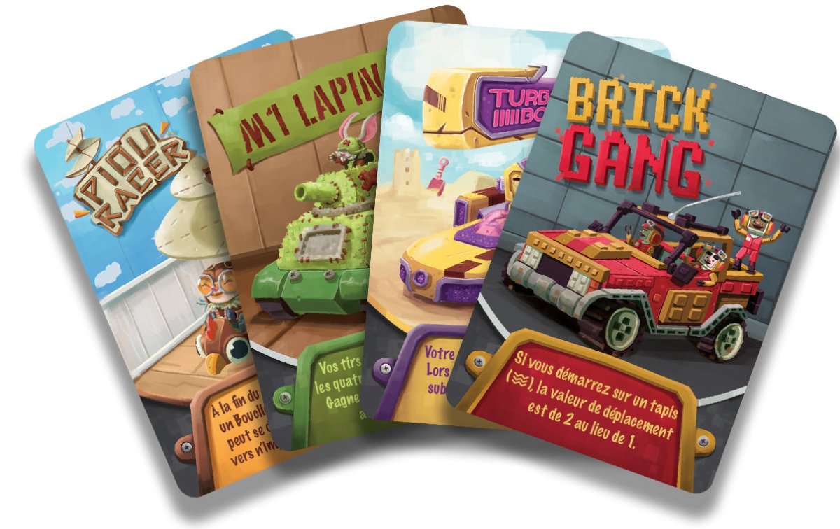 Tiny Turbo Cars - Jeu de Société - L'Atelier des Jeux