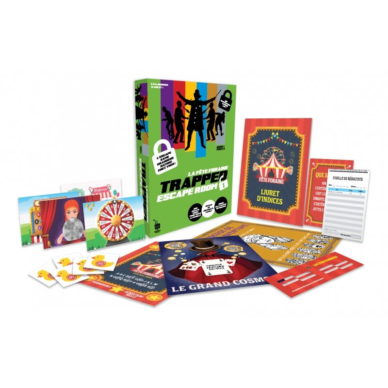 Trapped : La Fête Foraine_Jeu-de-société