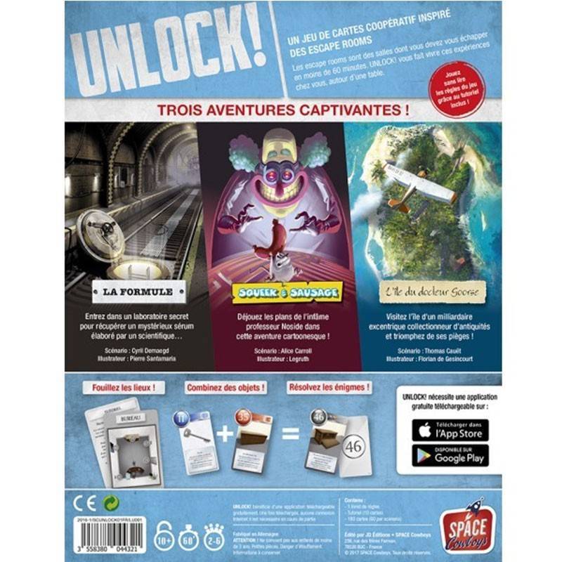 Unlock! Escape Adventures_Jeu-de-société