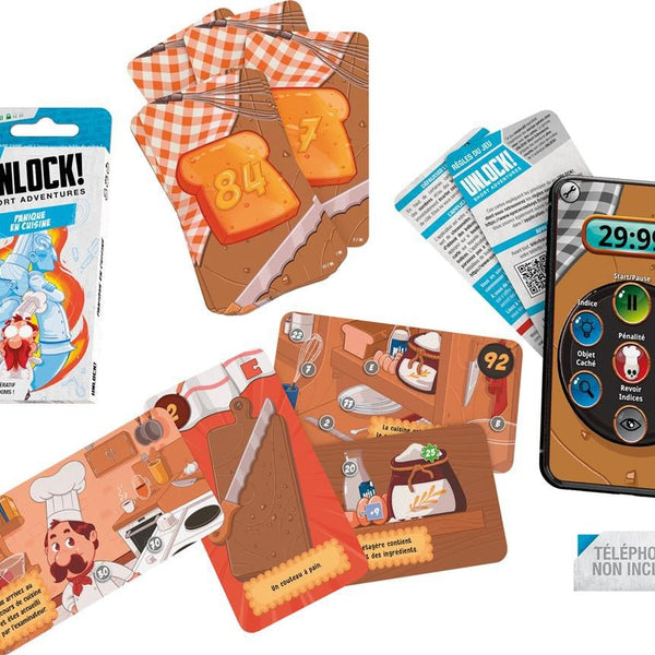 Unlock! Short Adventure 1: Panique en cuisine_Jeu-de-société