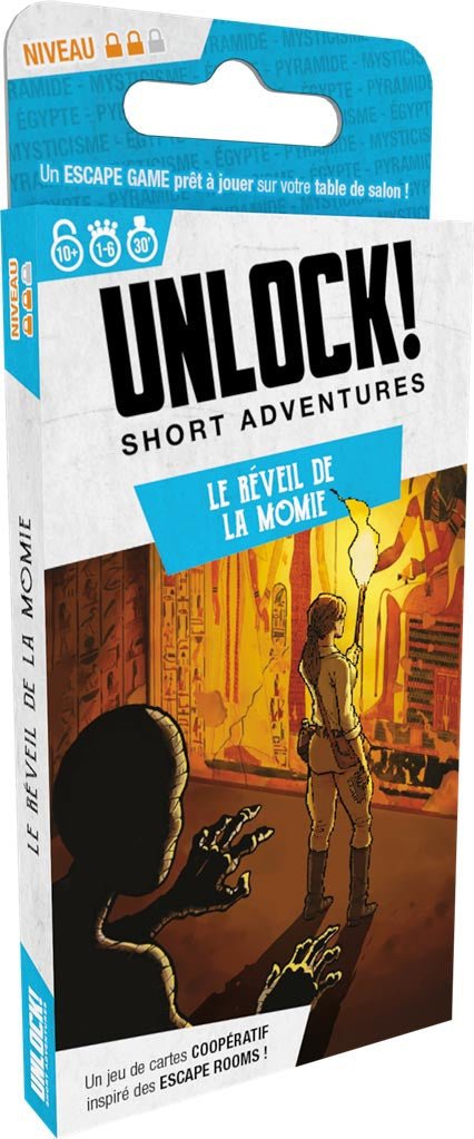Unlock! Short Adventure 2: Le Réveil de la Momie_Jeu-de-société