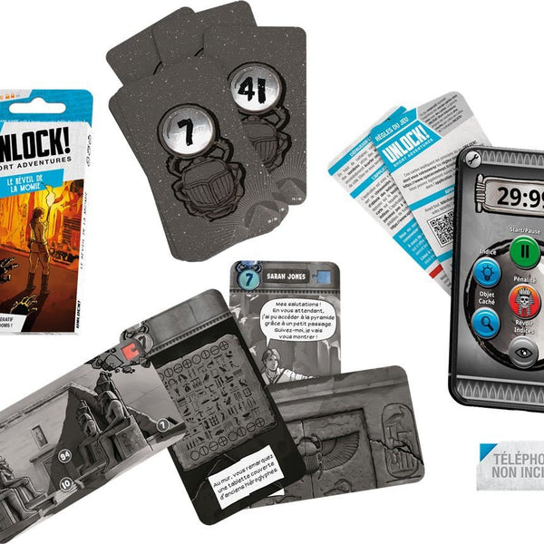 Unlock! Short Adventure 2: Le Réveil de la Momie_Jeu-de-société