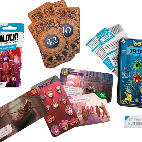 Unlock! Short Adventure 3: Le Vol de l'Ange_Jeu-de-société