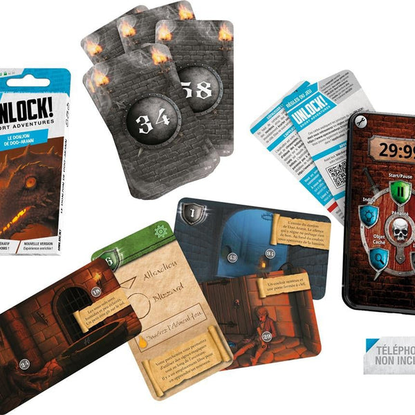 Unlock! Short Adventure 4: Le Donjon de Doo Arann_Jeu-de-société